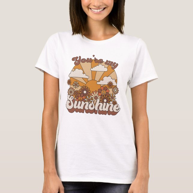 Retro Groovy | You're my Sunshine T-Shirt (Front)