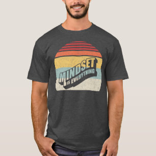 Retro Growth Mindset Entrepreneur Teacher Fitness  T-Shirt