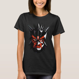 Retro Grunge Japanese Samurai Warrior Vintage T-Shirt