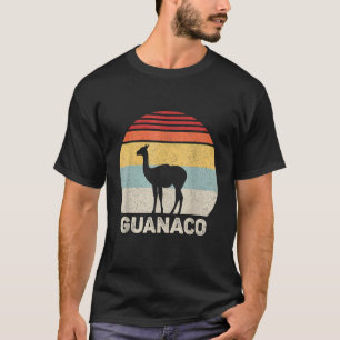 Retro Guanaco   El Salvador Pupusas Food  Vintage T-Shirt