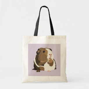 Retro Guinea Pig 'Betty' Shopping Bag