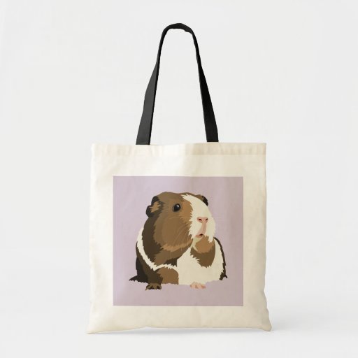 Image of Retro Guinea Pig 'Betty' Shopping Bag