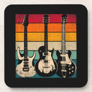 Retro Guitar Coaster