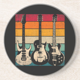 Retro Guitar Coaster