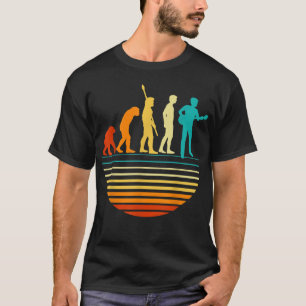 Retro Guitar Player Design Guitarist I Vintage Evo T-Shirt