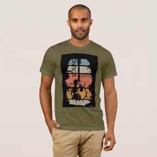 Retro Guitar Sound Musician T-Shirt 