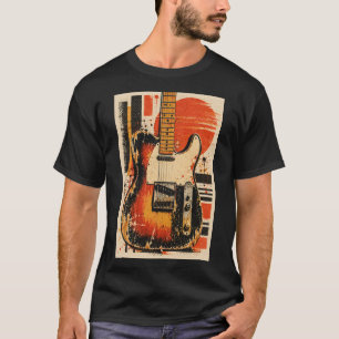 Retro guitar  T-Shirt