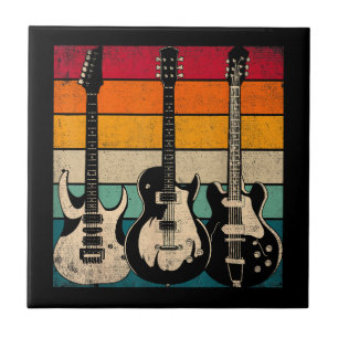 Retro Guitar  Tile