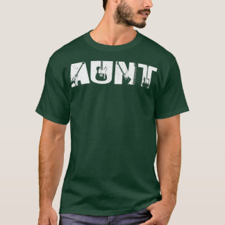 Retro Guitarist Mother Aunt Guitar Mother's Day Mu T-Shirt
