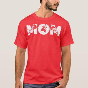 Retro Guitarist Mother Mom Guitar Mother's Day Mus T-Shirt