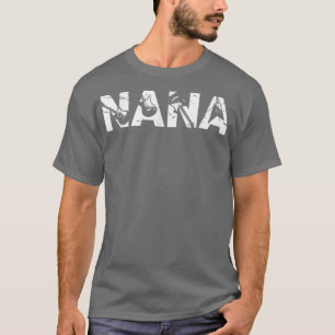 Retro Guitarist Mother Nana Guitar Mother's Day Mu T-Shirt