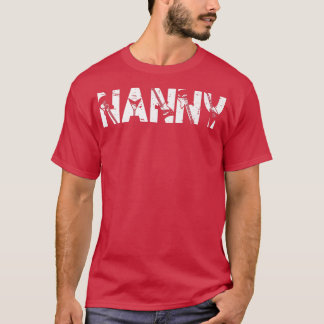 Retro Guitarist Mother Nanny Guitar Mother's Day M T-Shirt