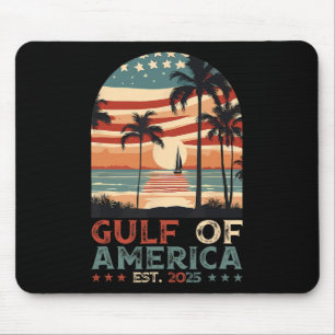 Retro Gulf Mexico Gulf Of Usa America Est 2025 Ame Mouse Mat