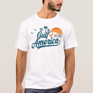 Retro Gulf Of America Est 2025 shirt