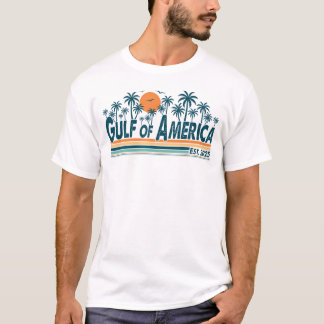 Retro Gulf Of America Est 2025 shirt