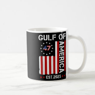 Retro Gulf Of Us America 2025 American Flag Gulf M Coffee Mug
