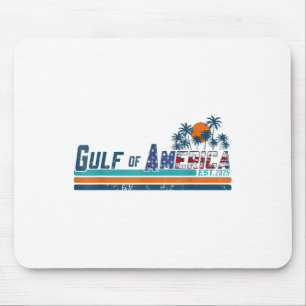 Retro Gulf Of Us America 2025 American Flag Gulf M Mouse Mat