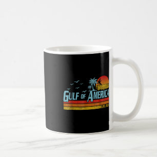Retro Gulf Of Usa America 2025 American Flag Gulf  Coffee Mug