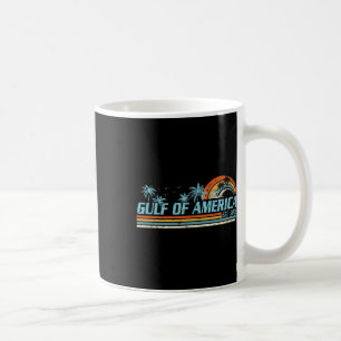 Retro Gulf Of Usa America 2025 American Flag Gulf Coffee Mug