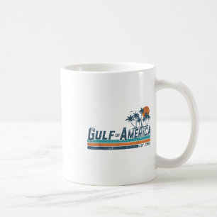 Retro Gulf Of Usa America Est 2025 American Flag G Coffee Mug