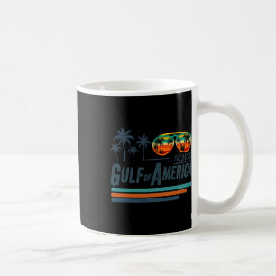 Retro Gulf Of Usa America Est 2025 American Flag G Coffee Mug