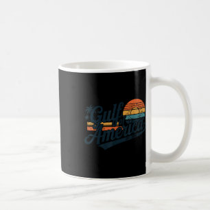 Retro Gulf Of Usa America Est 2025 American Flag G Coffee Mug
