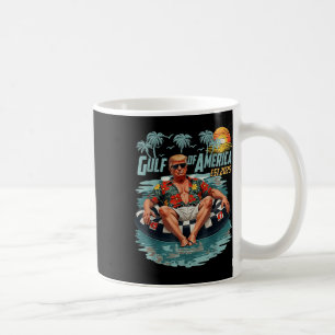 Retro Gulf Of Usa America Est 2025 American Gulf U Coffee Mug