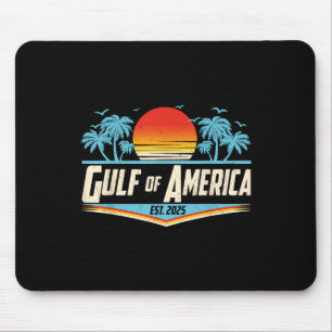 Retro Gulf Of Usa America Est 2025 American Gulf U Mouse Mat