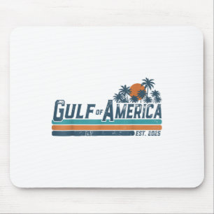 Retro Gulf Of Usa America Est 2025 Gulf Of Mexico Mouse Mat