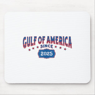 Retro Gulf Of Usa America Since 2025 Us Flag Gulf Mouse Mat