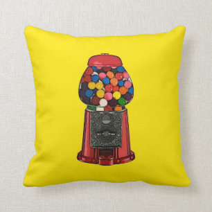 Retro Gumball Machine Cushion