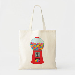 Retro Gumball Machine Tote Bag