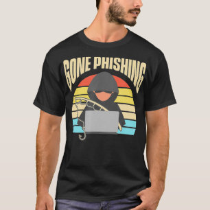 Retro Hacker Gone Phishing  T-Shirt