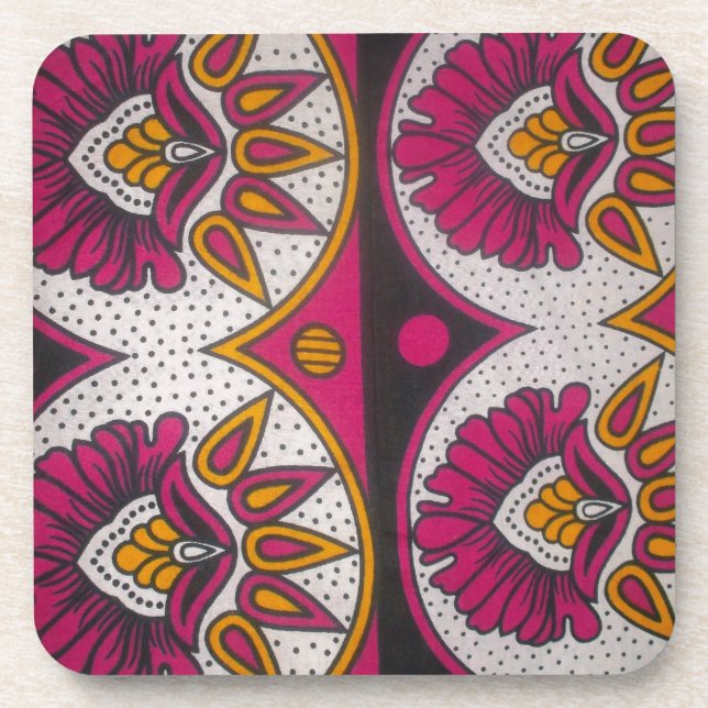 Retro Hakuna Matata Classic  edgy Lovely Coaster (Front)
