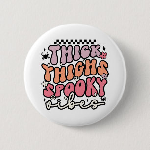 Retro Halloween 6 Cm Round Badge