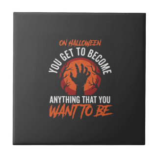 Retro Halloween Anything You Want Design_1 Tile