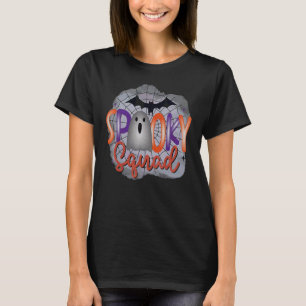 Retro Halloween Costume Scary Spooky Horror Spooky T-Shirt