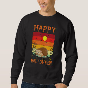 Retro Halloween Costumes Matching Porcupine Hallow Sweatshirt