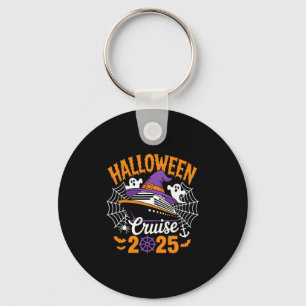 Retro Halloween Cruise 2025 Matching Family Hallow Key Ring
