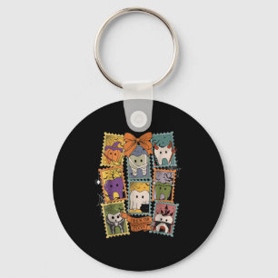 Retro Halloween Dentist Dental Squad Dental Hygien Key Ring