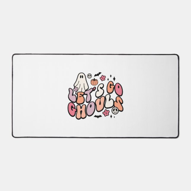 Retro Halloween    Desk Mat (Front)