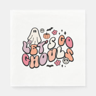 Retro Halloween    Napkin