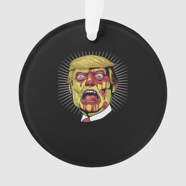 Retro Halloween  Ornament (Front)