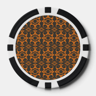 Retro Halloween Party Poker Chips