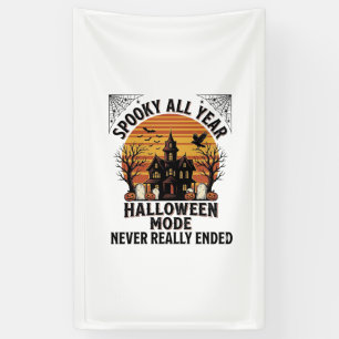 Retro Halloween Shirt for Spooky Season Lovers Banner