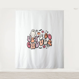 Retro Halloween Tapestry