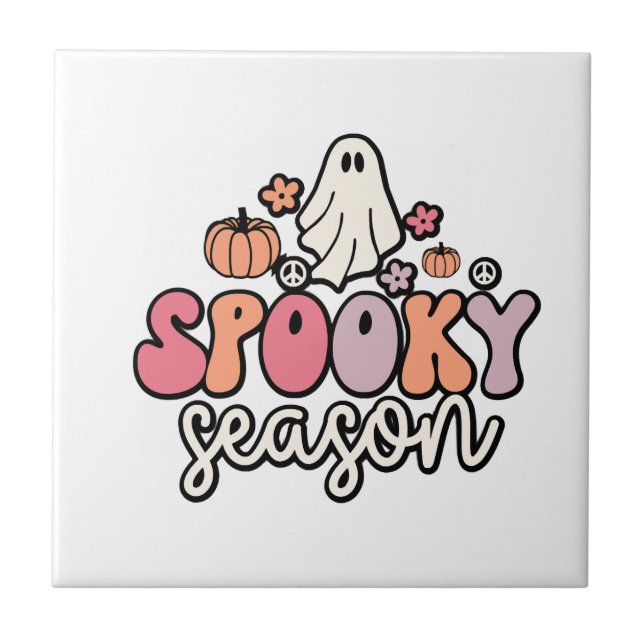 Retro Halloween Tile (Front)