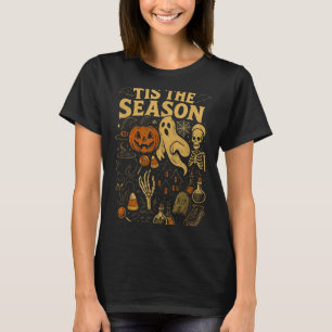 Retro Halloween Tis' The Season  T-Shirt