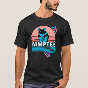 Retro Hampter Meme, Hamster Owner Synthwave T-Shirt