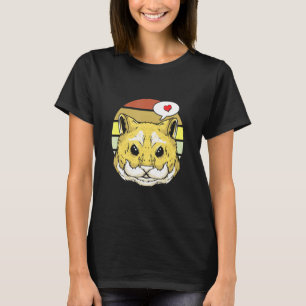 Retro Hamster Head Rodent Animal Owner Mouse Pet T-Shirt